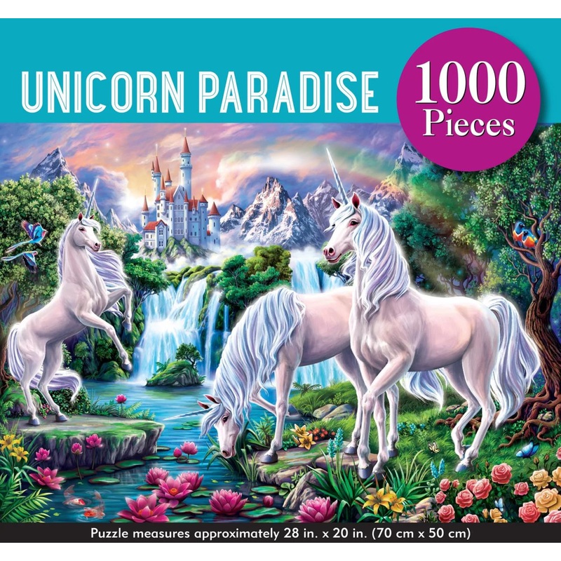 Peter Pauper Unicorn Paradise 1000pc Puzzle