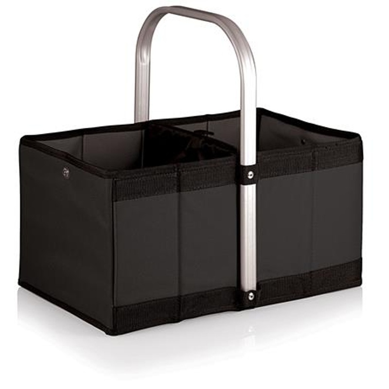 Picnictime Urban Basket Collapsible Tote – Black