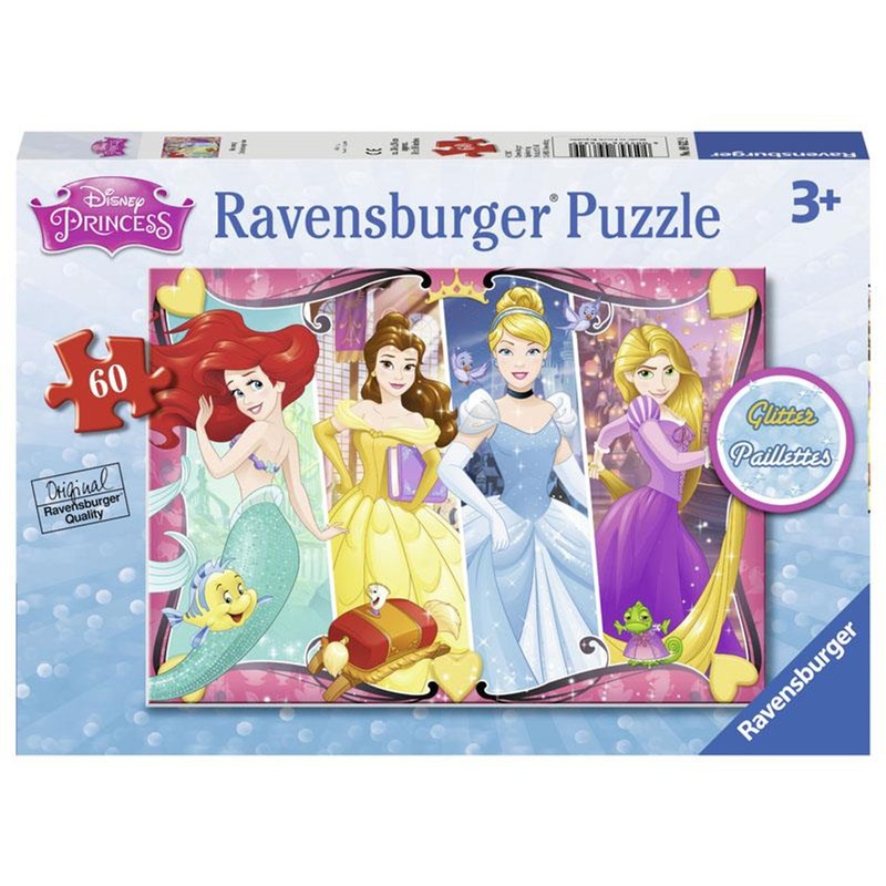 Ravensburger Glitter Disney Princess 60pc Puzzle
