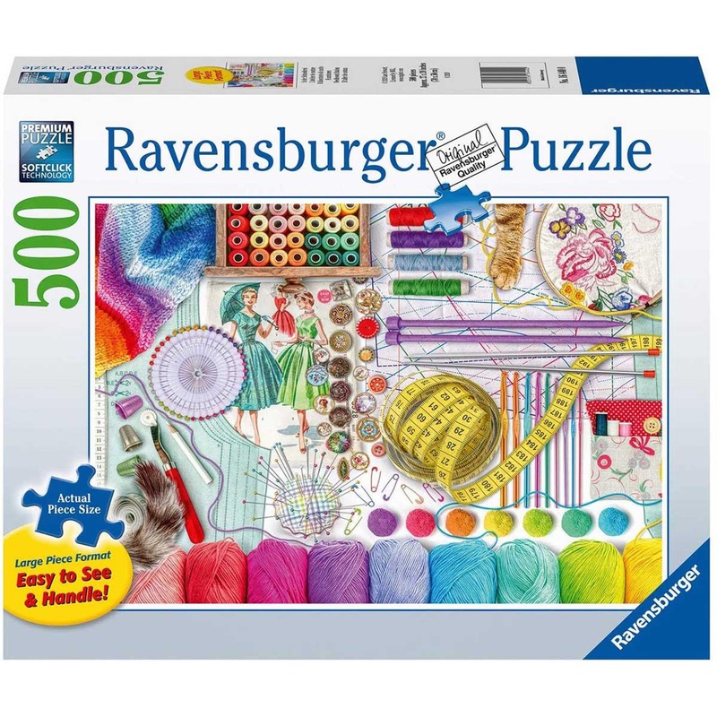 Ravensburger Needlework Station 500PC Puzzle