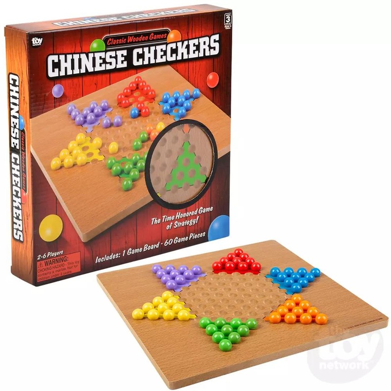 Toy Network Wooden Chinese Checkers