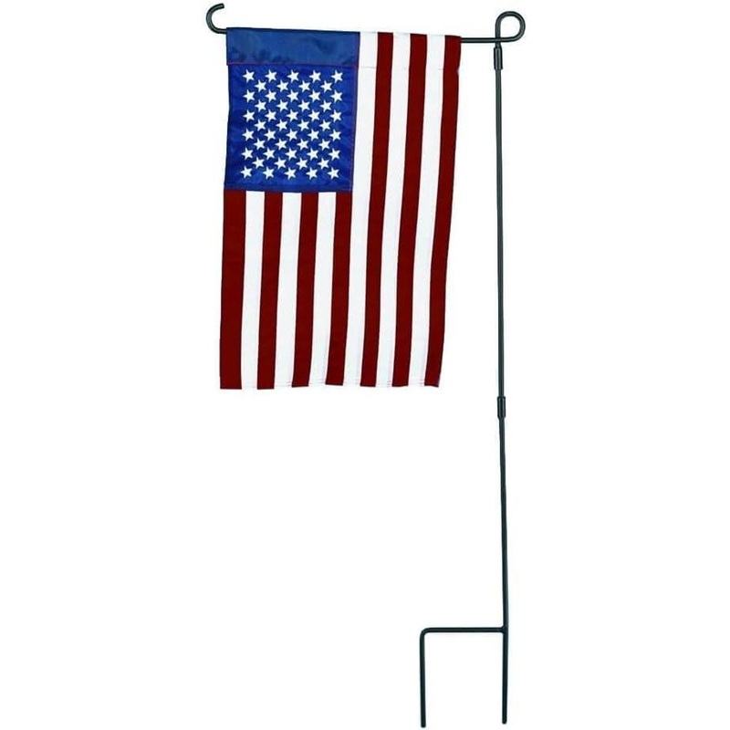 Annin U.S. Flag & Bracket Garden Set – 12″x18′