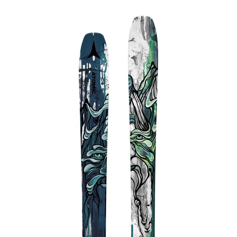 Atomic Bent 100 Skis 2024 – Blue/Grey