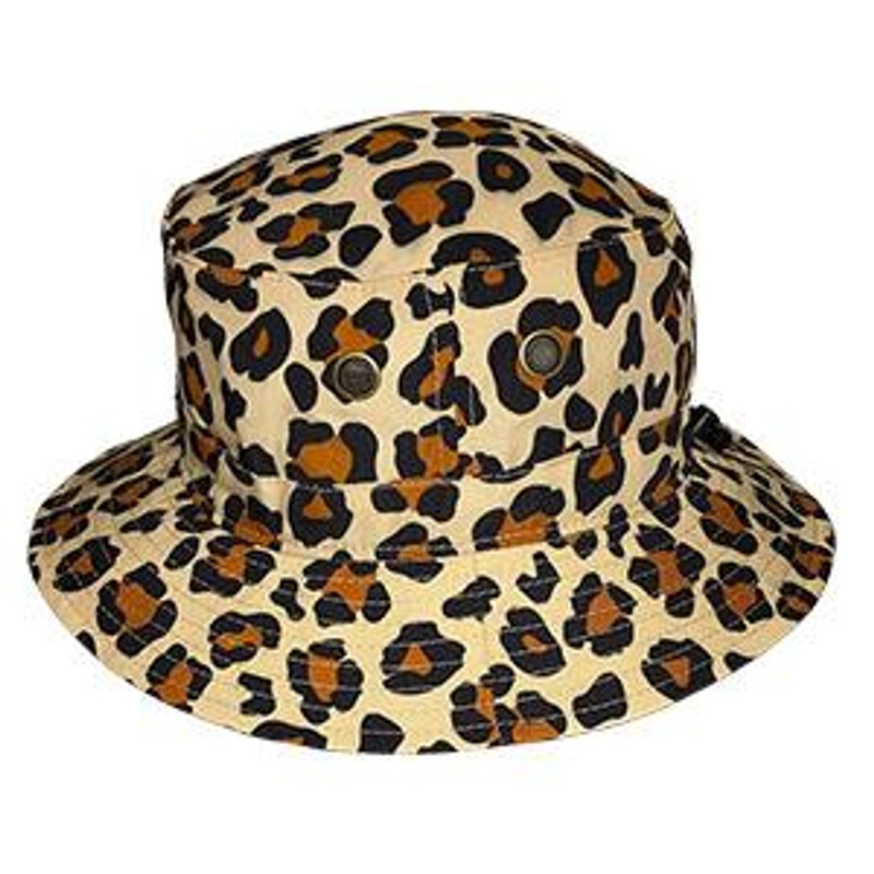 Broner Leopard Print Bucket Hat