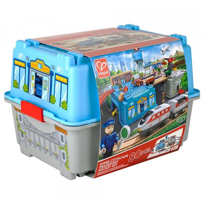 Hape International Super Cityscape Transport Bucket