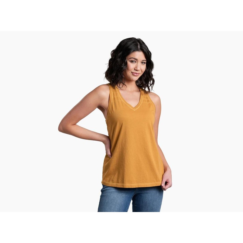 Kuhl ARABELLA V-Neck Tank – Golden Spice