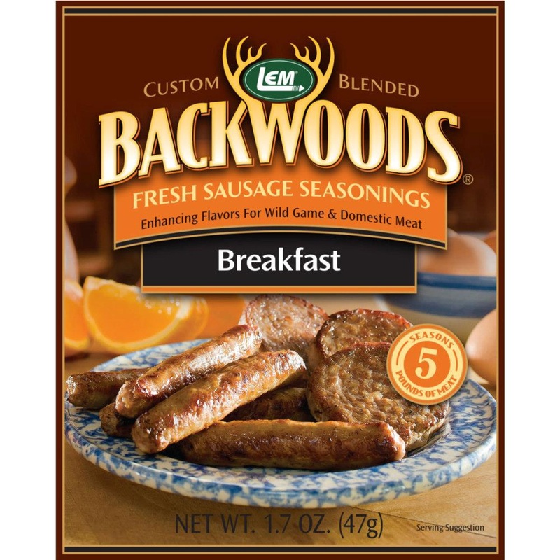 Lem Backwoods Breakfast Fresh Sausage Seasoning – 5 lbs