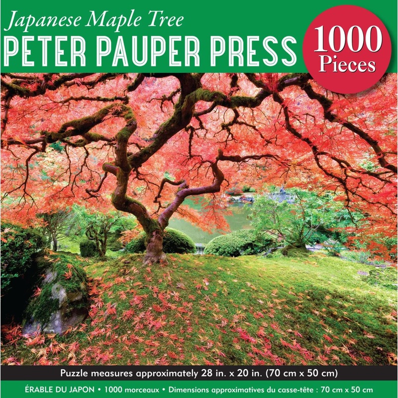 Peter Pauper Japanese Maple Tree 1000pc Puzzle