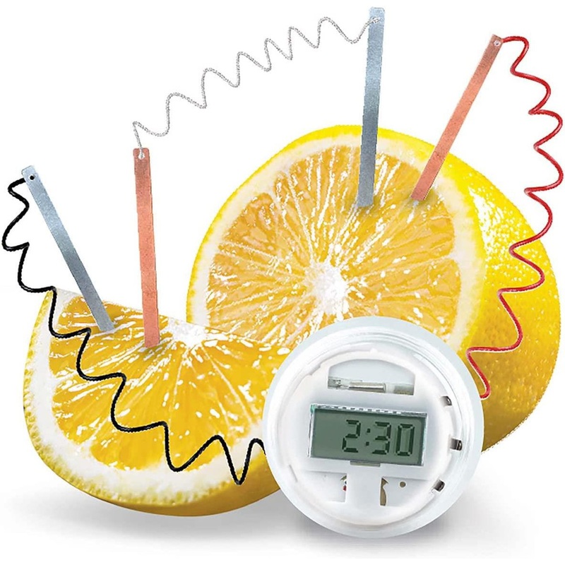 Toysmith Kidz Labs Mini Lemon Clock