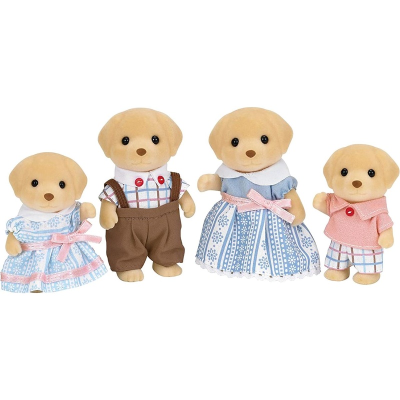 Epoch Everlasting Yellow Labrador Family
