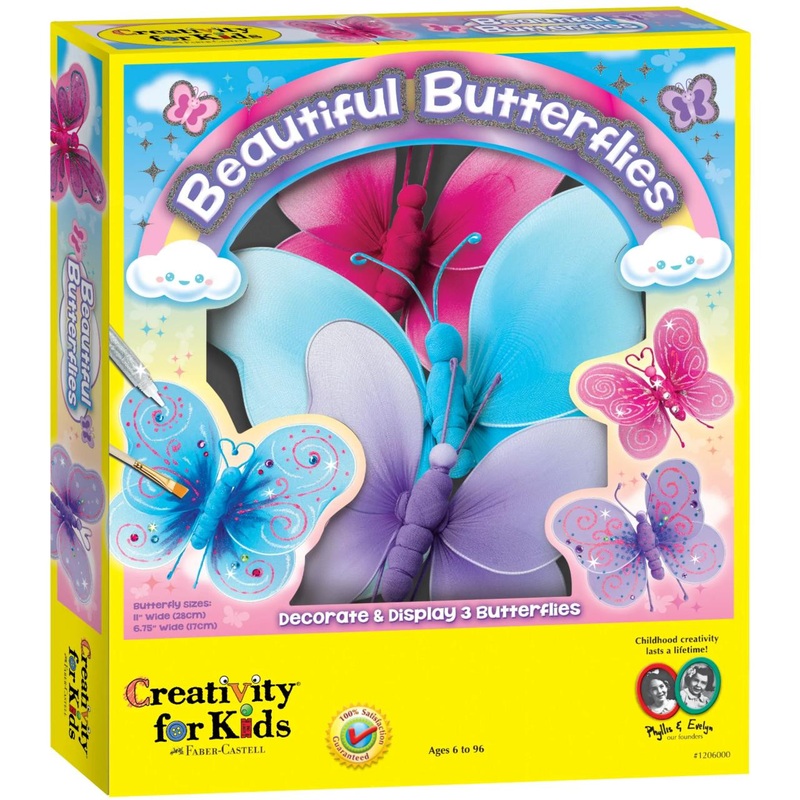 Faber Castell Decorate Beautiful Butterflies