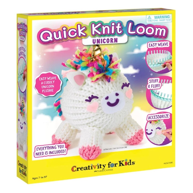 Faber Castell Quick Knit Loom Unicorn