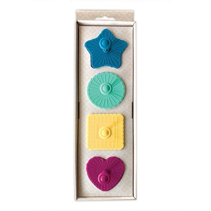 Harold Import Comp Thumbprint Cookie Cutters, Set of 4