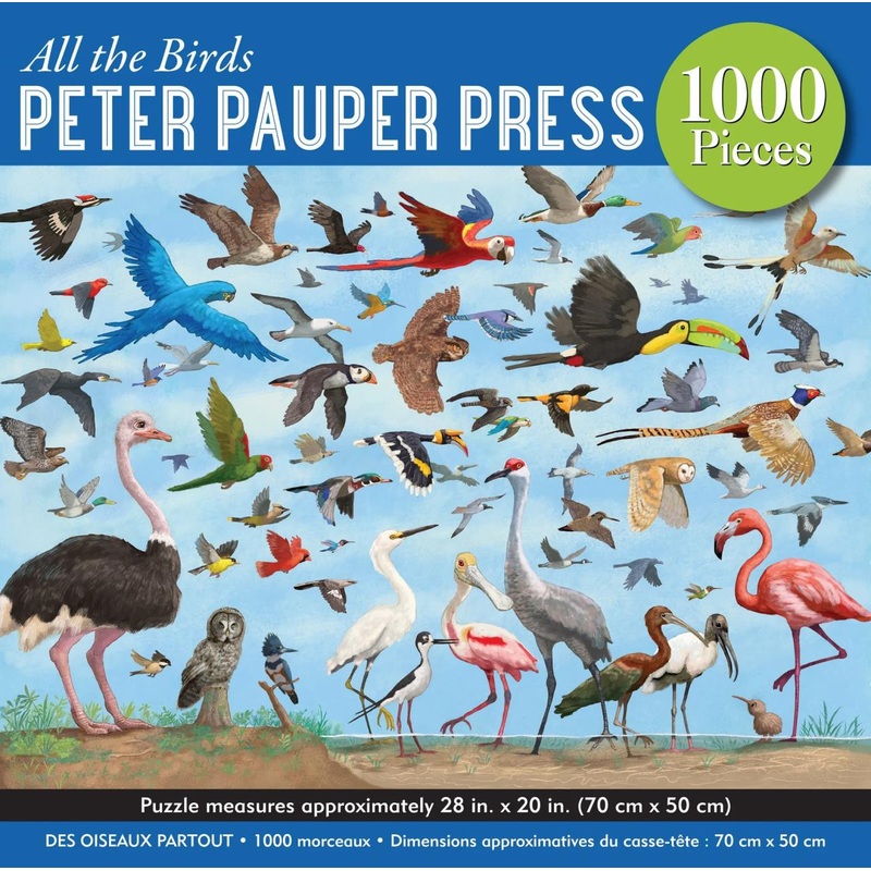 Peter Pauper All The Birds 1000pc Puzzle
