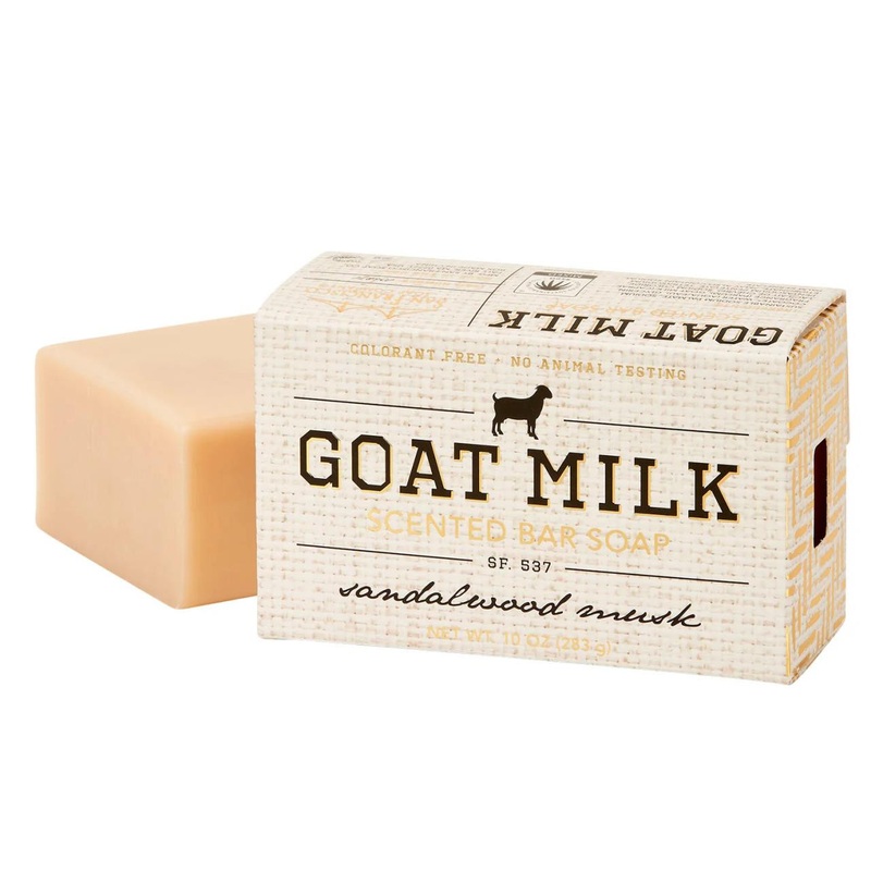 San Francisco Soap Company Goat Milk Bar Soap – Sandalwood Musk Bar