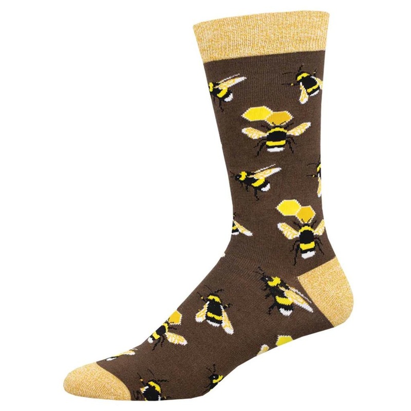 Socksmith Honey In The Bank Socks – Brown
