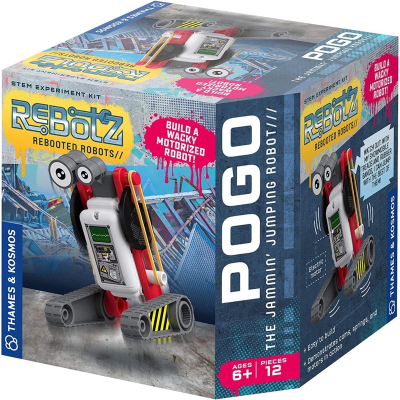 Thames & Kosmos ReBotz: Pogo – The Jammin Jumping Robot