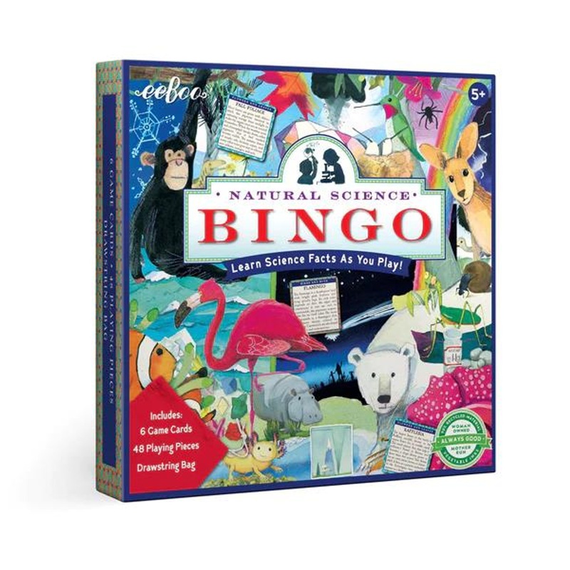 Eeboo What Do You Know Natural Science Bingo