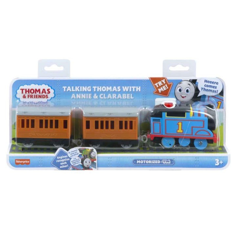 Fisher Price Brands Thomas and Friends Talking Thomas, Annie, and Clarabel