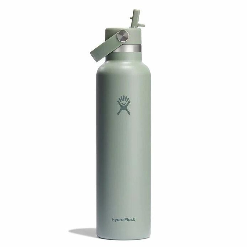 Hydro Flask 24 oz Standard Mouth with Flex Straw Cap – Agave