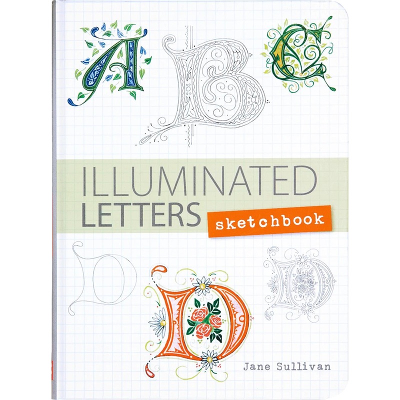 Peter Pauper Illuminated Letters Sketchbook