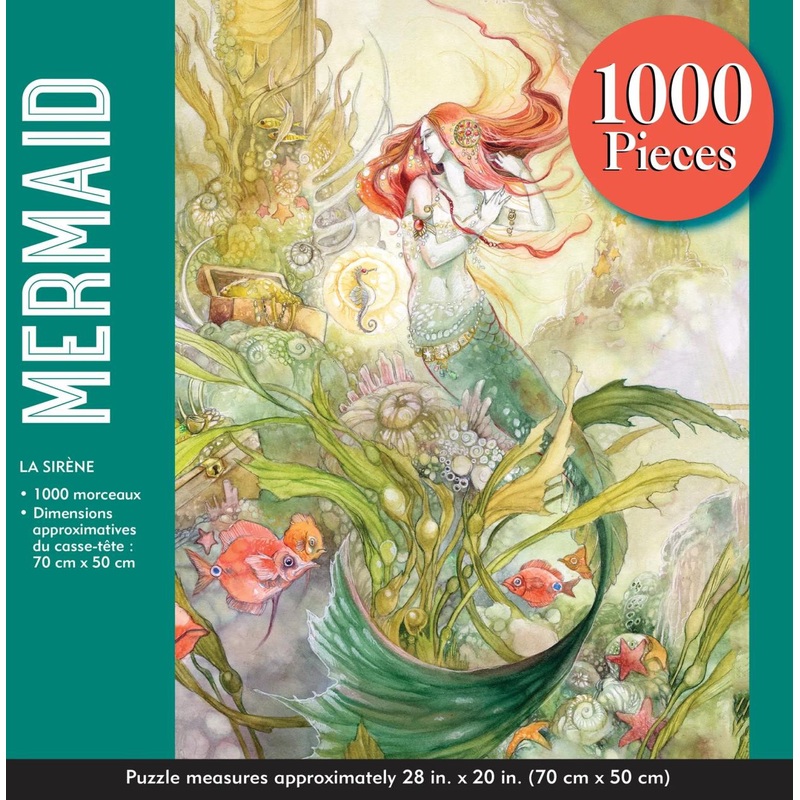 Peter Pauper Mermaid 1000pc Puzzle