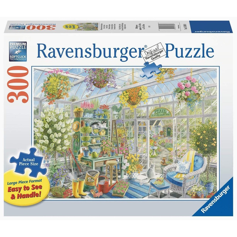 Ravensburger Greenhouse Heaven 300pc Puzzle