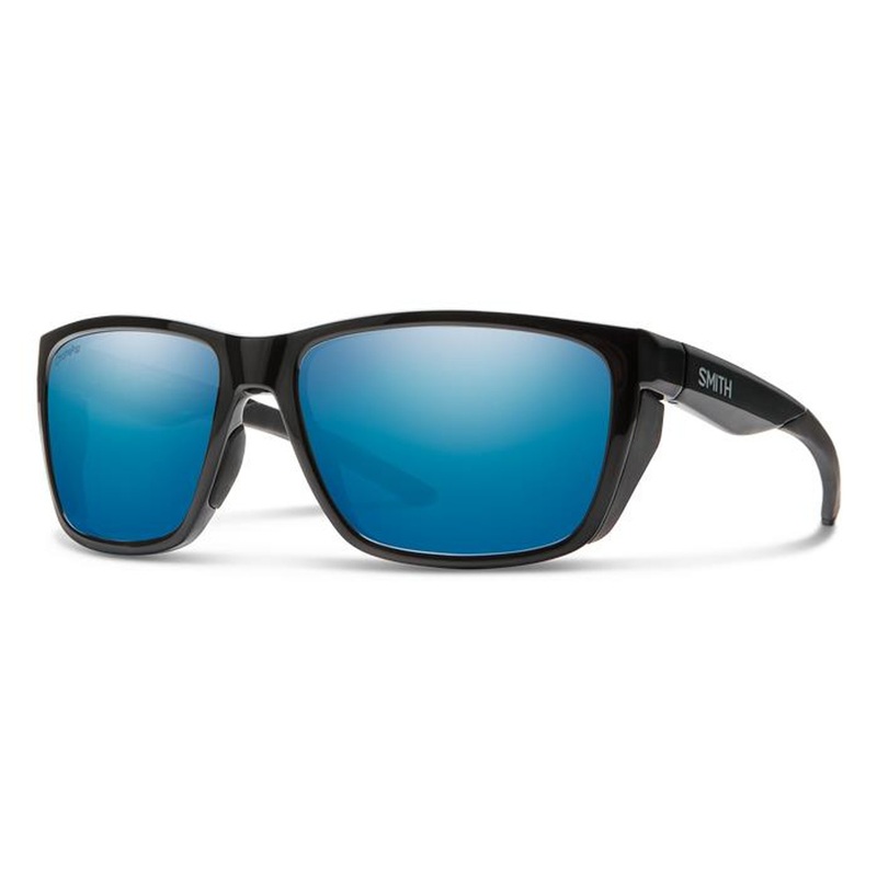 Smith Optics Longfin – Black + ChromaPop Polarized Blue Mirror Lens