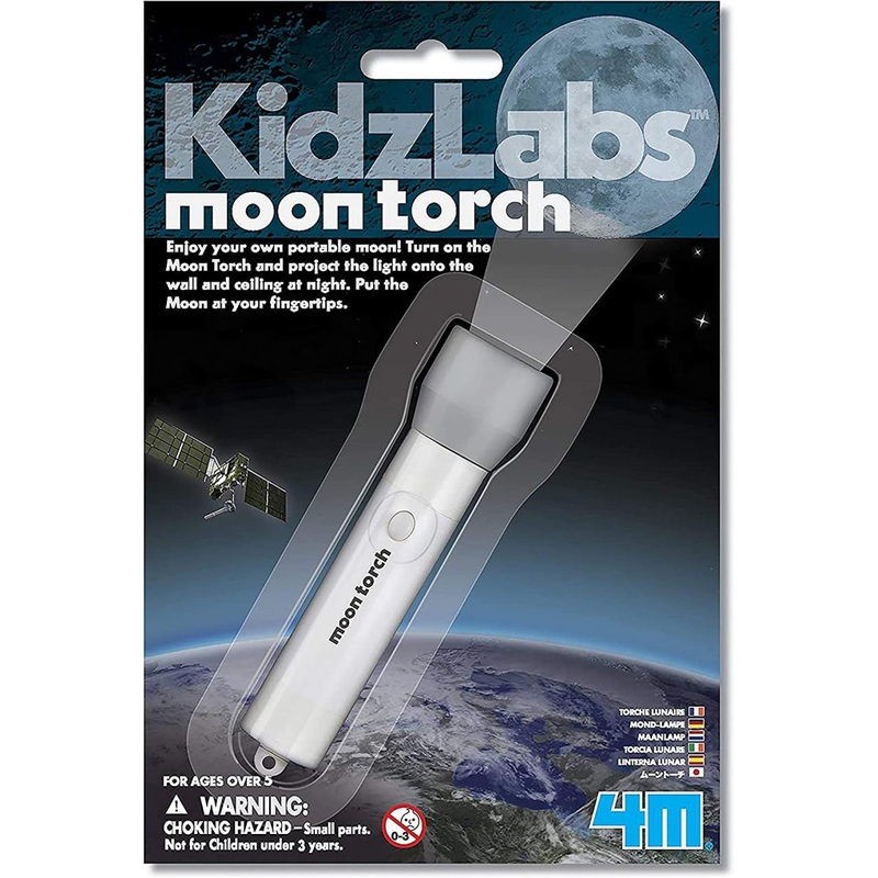 Toysmith Kidz Labs Mini Moon Torch