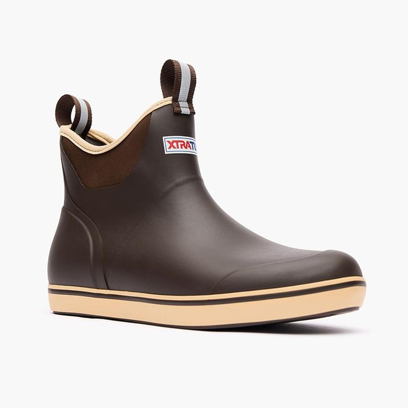Xtratuf Men’s 6″ Ankle Deck Boot – Brown/Tan