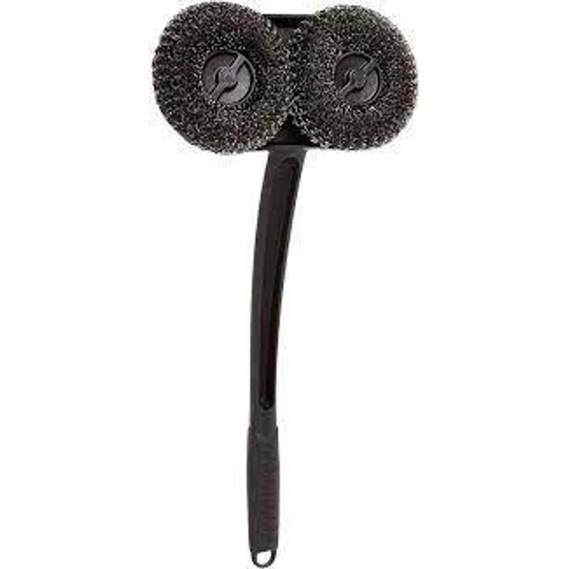 Fox Run Brands Outset Mesh Scrubber Grill Brush Long Handle