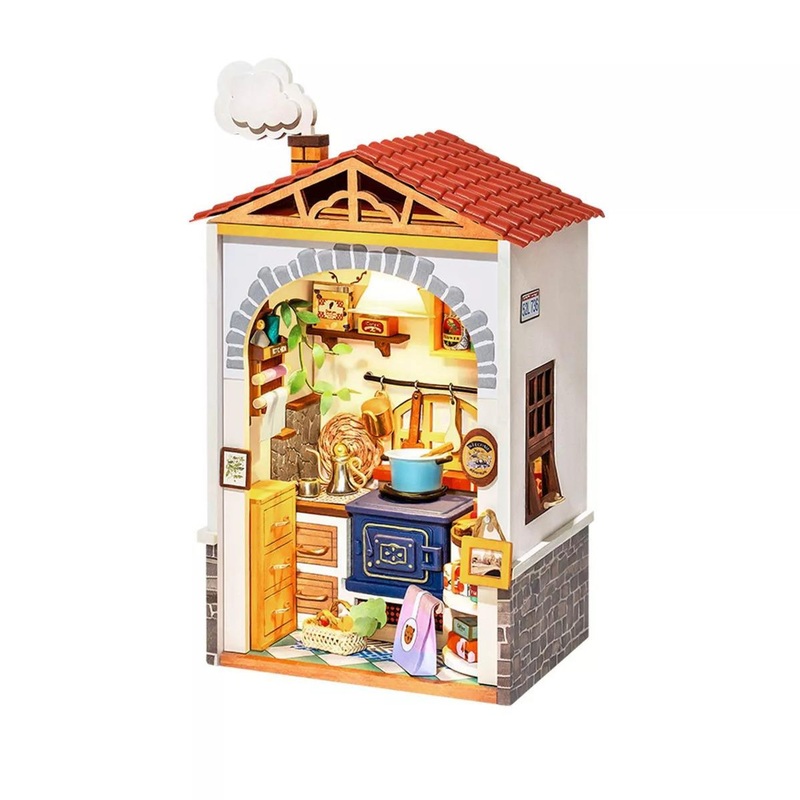 Hand Craft Us DIY Miniature Dollhouse Kit | Flavor Kitchen