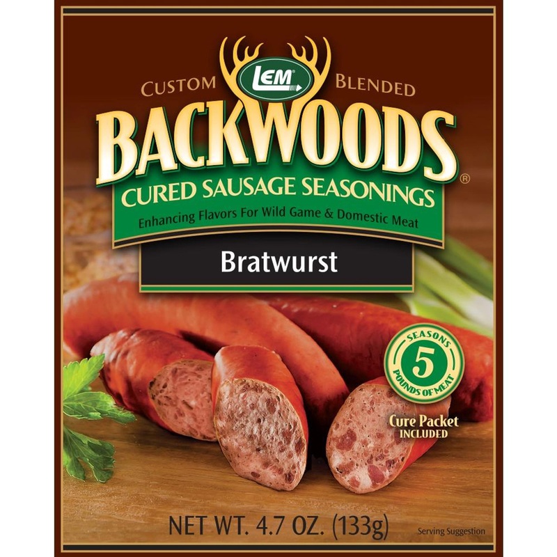 Lem Backwoods Bratwurst Cured Sausage Seasoning