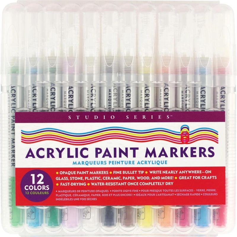 Peter Pauper Acrylic Paint Marker Set