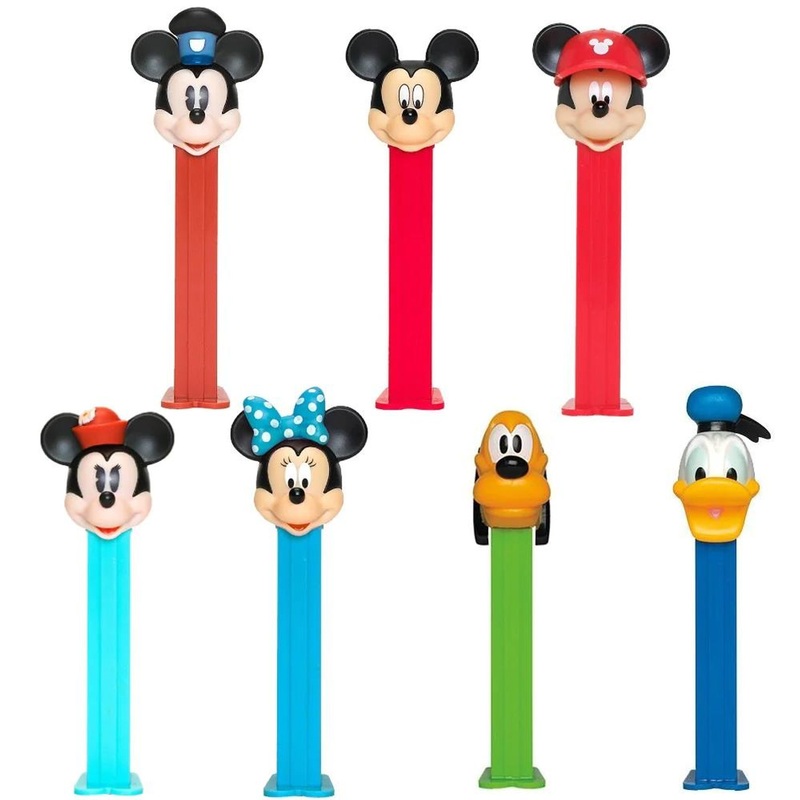Pez Candy Assorted Mickey & Friends Characters