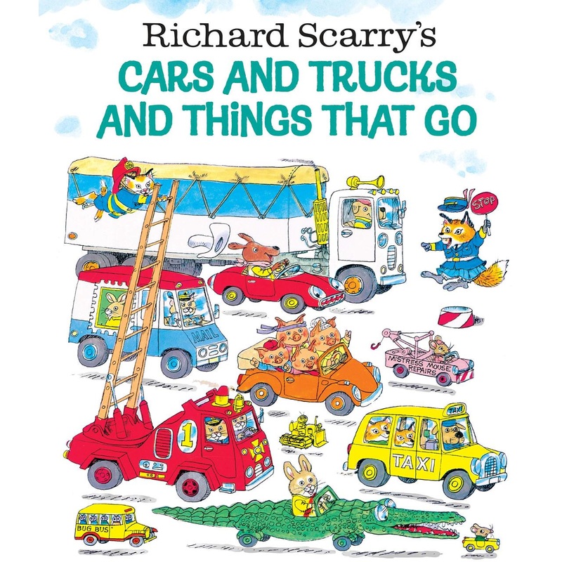 Random House Books Richard Scarry’s Cars & Trucks And Things That Go