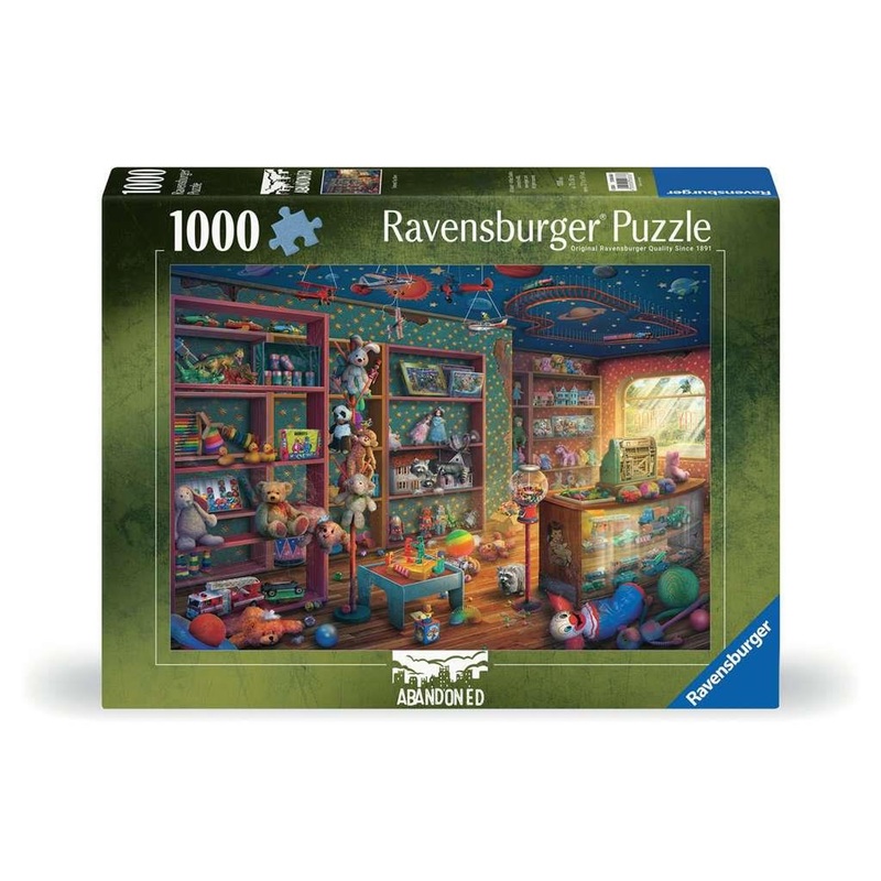 Ravensburger Abandoned: Tattered Toy Store – 1000 pc. Puzzle