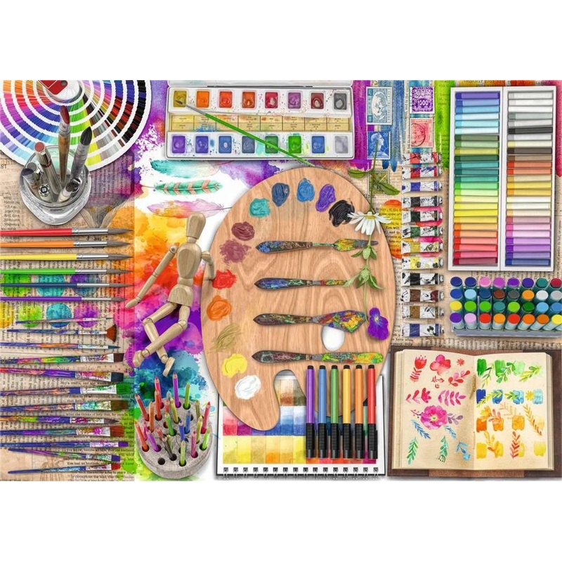 Ravensburger The Artist’s Palette 500pc Puzzle