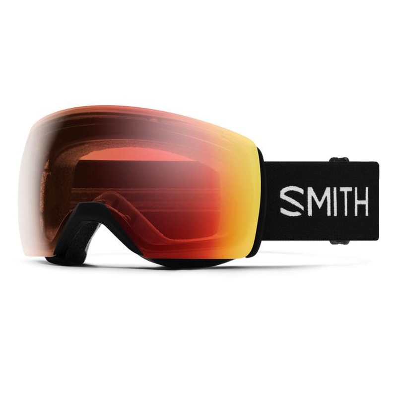 Smith Optics Skyline Xl – Black + ChromaPop Pro Photochromic Red Mirror Lens