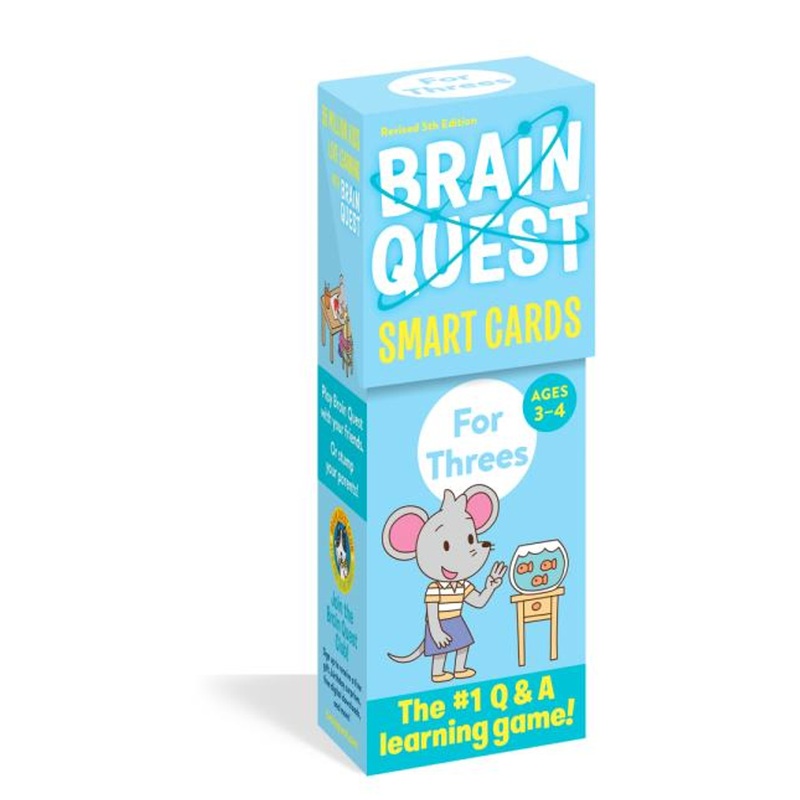 Workman Publishing Brain Quest Smart Cards: For Threes