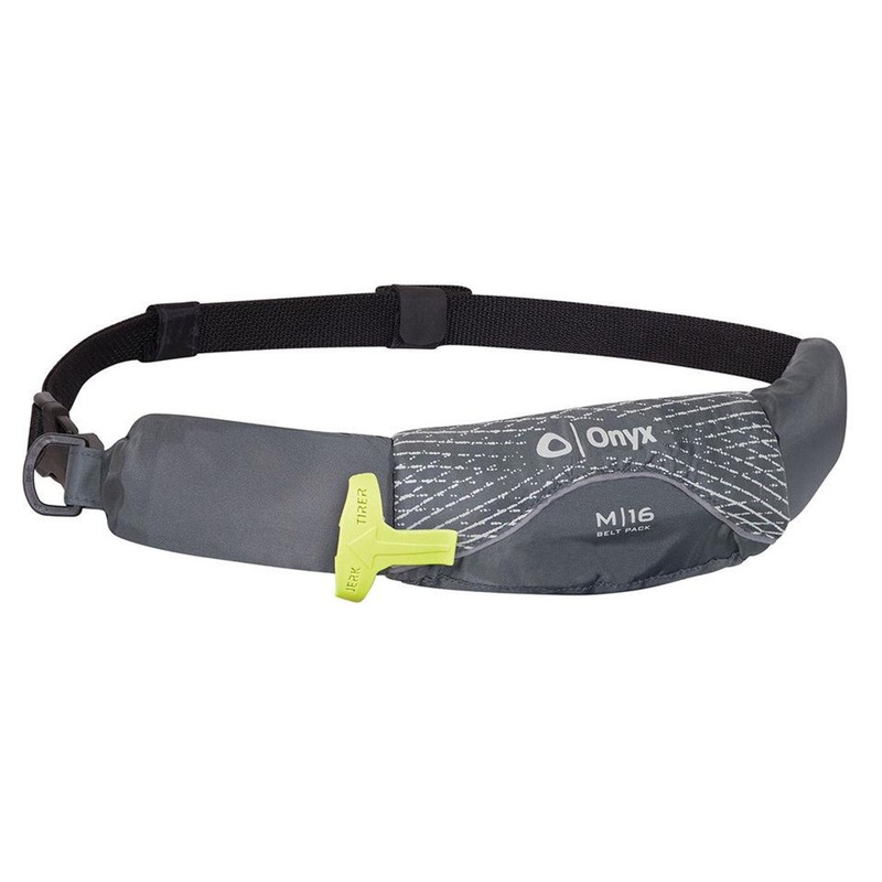 Absolute Outdoors Onyx M-16 Inflate Pfd Gray S19