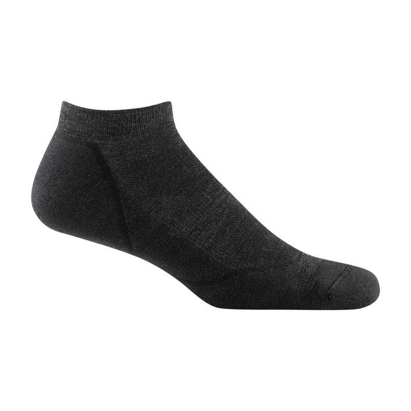 Darn Tough Vermont Men’s Light Hiker No Show Lighweight Sock – Black
