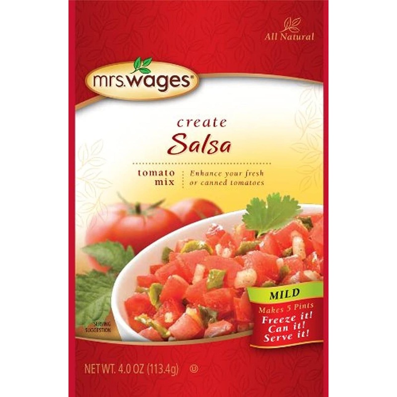 Kent Precision Food Group Mrs. Wages Mild Salsa Mix – 4oz