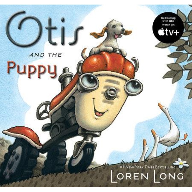 Penguin Otis and the Puppy