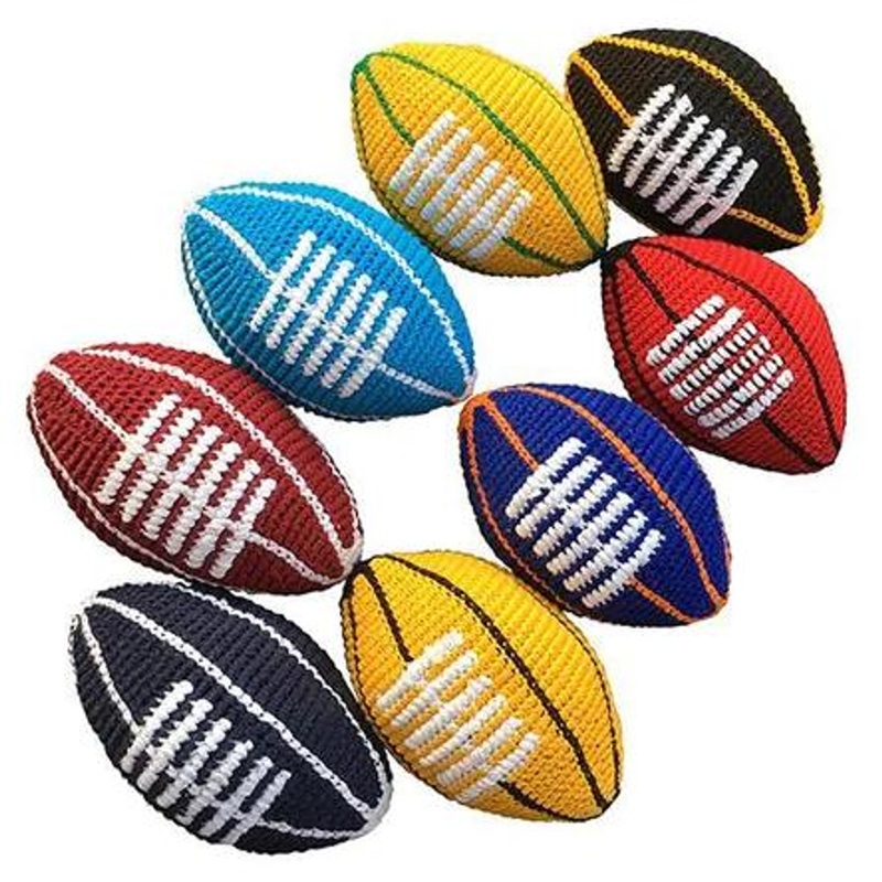 Phd Productions, Llc Multi-Colored Handmade Football