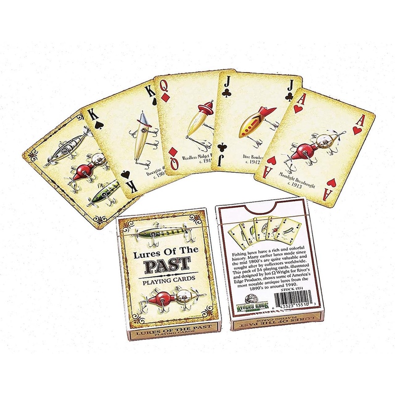 Rivers Edge Products Lures Playing Cards