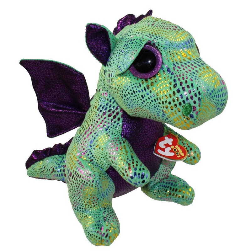 Ty Inc Cinder the Green Dragon