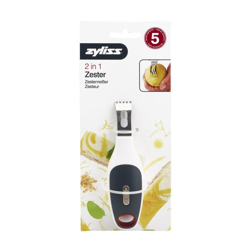 Zyliss 2-in-1 Citrus Zester