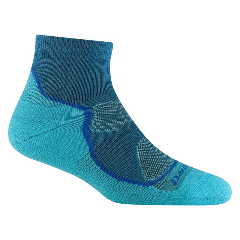 Darn Tough Vermont Women’s Light Hiker Quarter Lightweight Sock – Cascade
