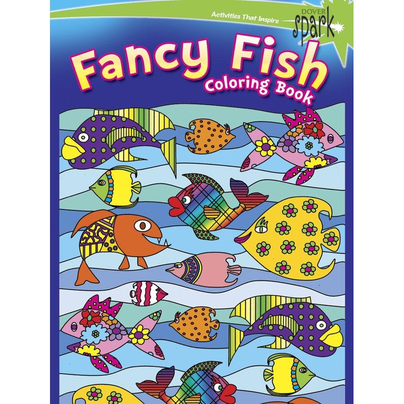 Dover Publications Fancy Fish Coloring Book